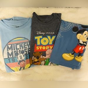 Disney Tees, Toy Story, Mickey Mouse. (3) XXL